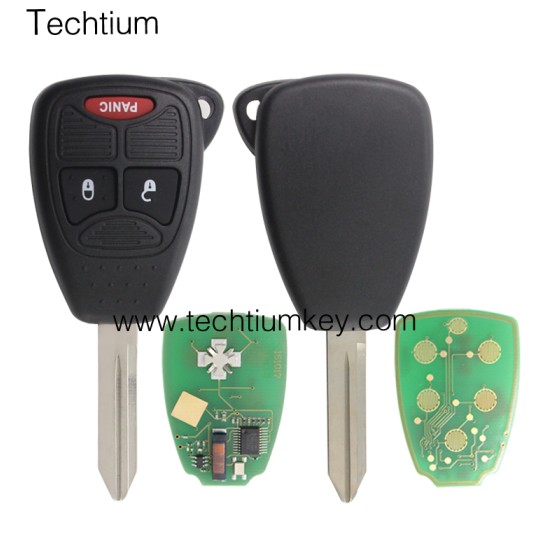 433Mhz 7961 chip FCCID-M3N5WY72XX (2004-2007) compatible with OHT692427AA (2006-2010) 2+1 button remote key for Chrylser
